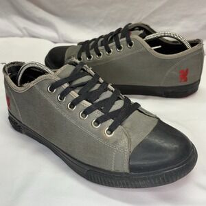 Chrome Industries Kursk Cycling Sneakers Mens US 9.5 SPD Cleats Gray Canvas